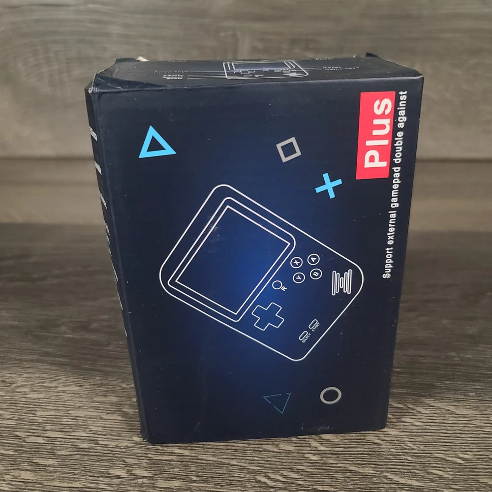 Transparent Handheld Game Console 400 Games In 1